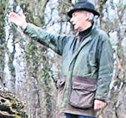 David Daniels (pictured) wanted his 300-acre estate in France to look like a 'postcard' - but was allegedly killed after a feud with a neighbour