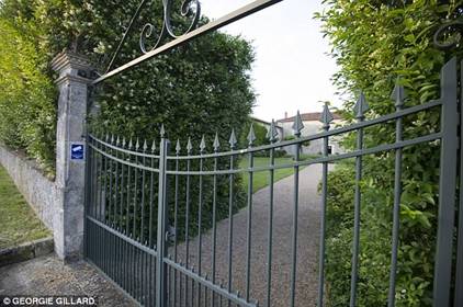 David Daniels' house in Edon, where he was shot - allegedly by a tenant over a land row